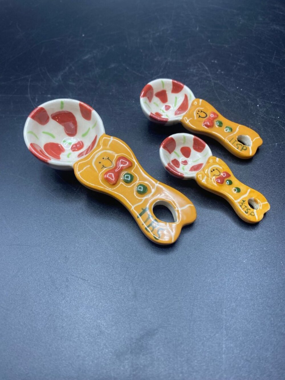 Peppermint Gingerbread Measuring Spoons - Picture 2 of 4